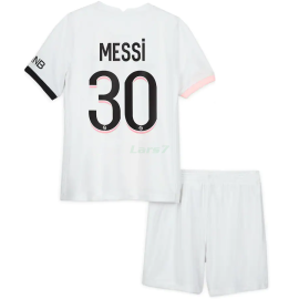Camiseta MESSI 30 PSG 2ª Equipación 2021/2022 Niño Kit