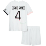 Camiseta Sergio Ramos 4 PSG 2ª Equipación 2021/2022 Niño Kit