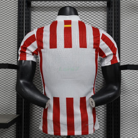 Camiseta Atlético de Madrid 1ª Equipación 2025/2026 Rojo/Blanco/Azul (EDICIÓN JUGADOR)