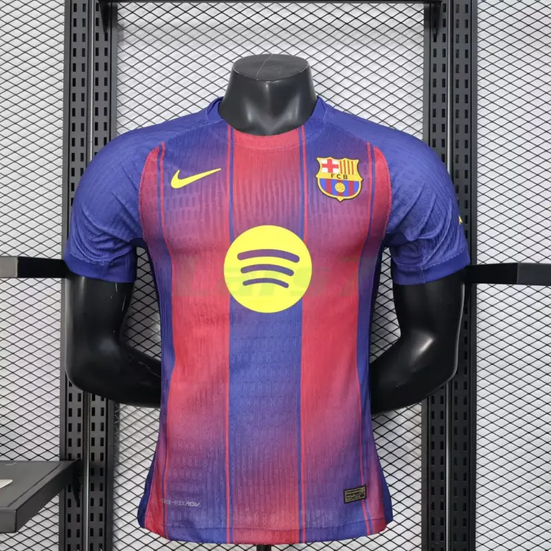 Camiseta Barcelona 1ª Equipación Rojo/Azul 2025/2026 (EDICIÓN JUGADOR)