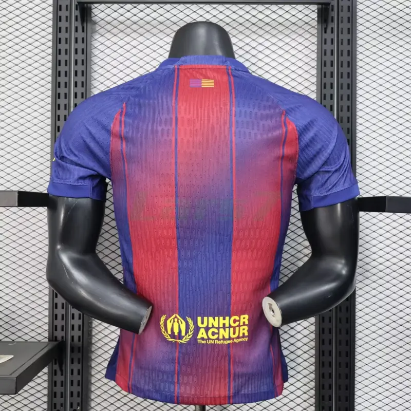 Camiseta Barcelona 1ª Equipación Rojo/Azul 2025/2026 (EDICIÓN JUGADOR)