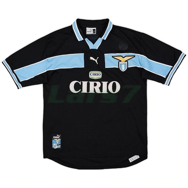 Camiseta NEDVED 18 Lazio 2ª Equipación Retro 1998/99