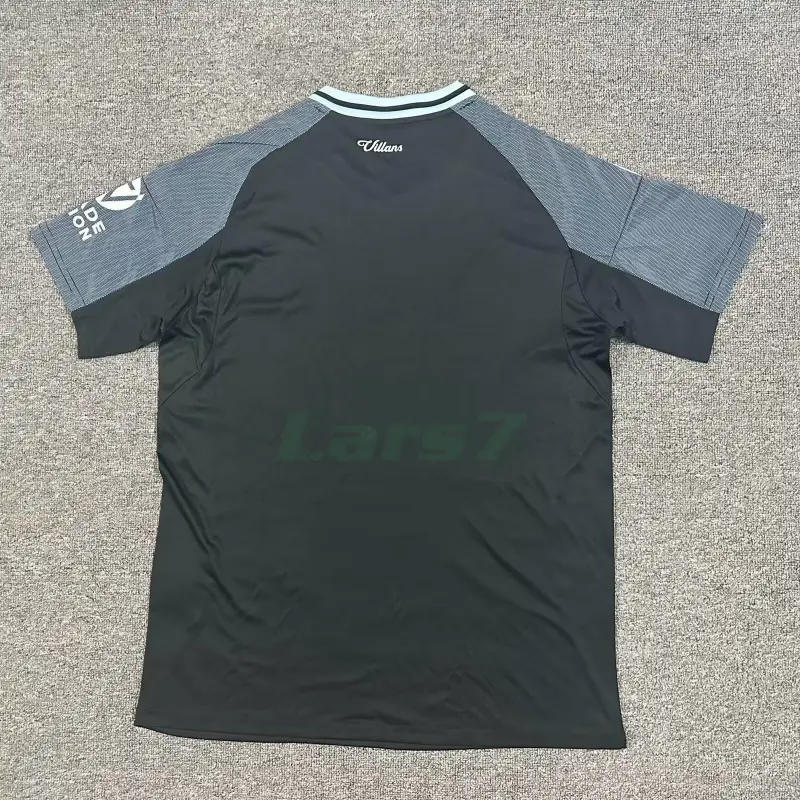 Camiseta Aston Villa 2ª Equipación 2025/2026 Negro