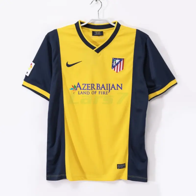 Camiseta Atlético de Madrid 2ª Equipación Retro 2013/14 Amarillo