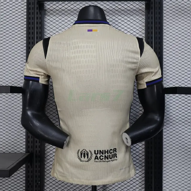 Camiseta Barcelona 2ª Equipación 2025/2026 Oro (EDICIÓN JUGADOR)