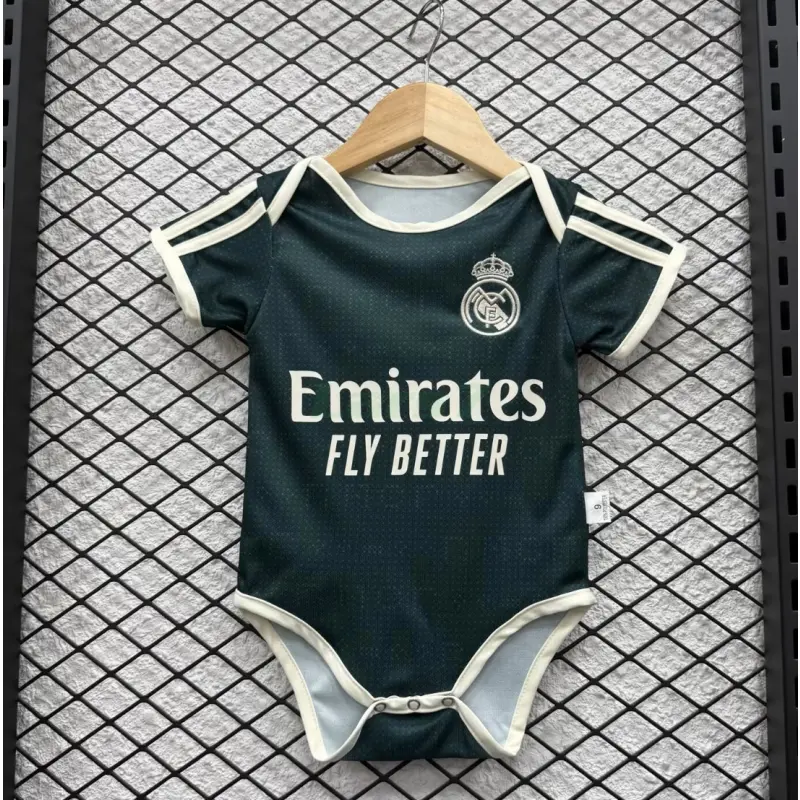 Camiseta Real Madrid 2ª Equipación 2026/2027 Verde Oscuro Baby