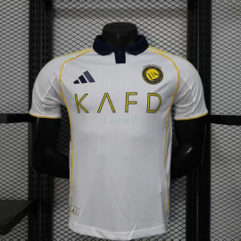 Camiseta Al Nassr 3ª Equipación 2025/2026 Blanco (EDICIÓN JUGADOR)