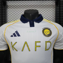 Camiseta Al Nassr 3ª Equipación 2025/2026 Blanco (EDICIÓN JUGADOR)