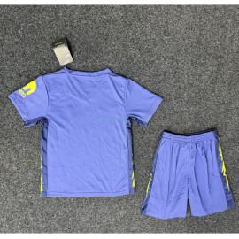 Camiseta Atlético de Madrid 2ª Equipación 2025/2026 Azul Niño Kit