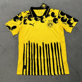 Camiseta Borussia Dortmund KidSuper 2025/2026 Amarillo con Publicitario