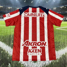 Camiseta Chivas 1ª Equipación 2025/2026 Rojo/Blanco