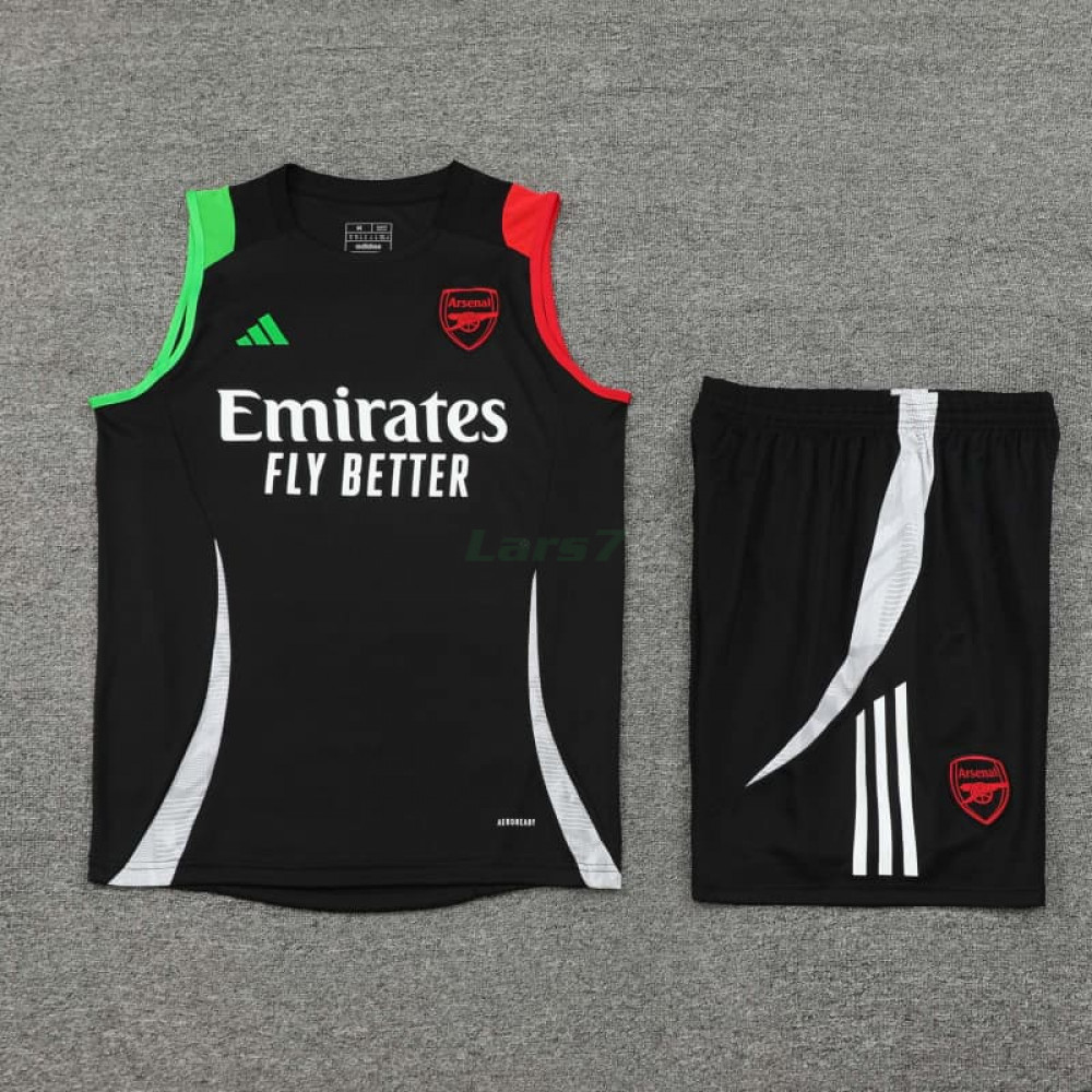 Camiseta De Entrenamiento Arsenal Sin Mangas 2025/2026 Kit Negro