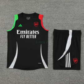 Camiseta De Entrenamiento Arsenal Sin Mangas 2025/2026 Kit Negro