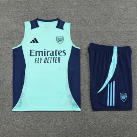 Camiseta De Entrenamiento Arsenal Sin Mangas 2025/2026 Kit Verde Claro