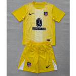 Camiseta de Portero Atlético de Madrid 2025/2026 Amarillo Niño Kit