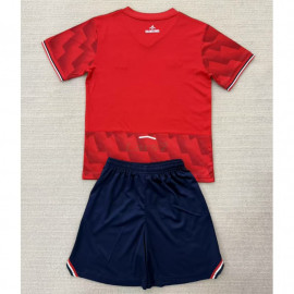 Camiseta Lille OSC 1ª Equipación 2025/2026 Rojo Niño Kit