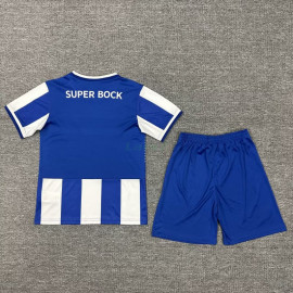 Camiseta Porto 1ª Equipación 2025/2026 Azul/Blanco Niño Kit