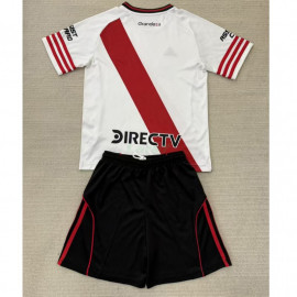 Camiseta River Plate 1ª Equipación 2025/2026 Blanco Niño Kit