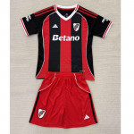 Camiseta River Plate 2ª Equipación 2025/2026 Negro/Rojo Niño Kit