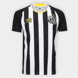Camiseta Santos FC 2ª Equipación 2025/2026 Negro/Blanco