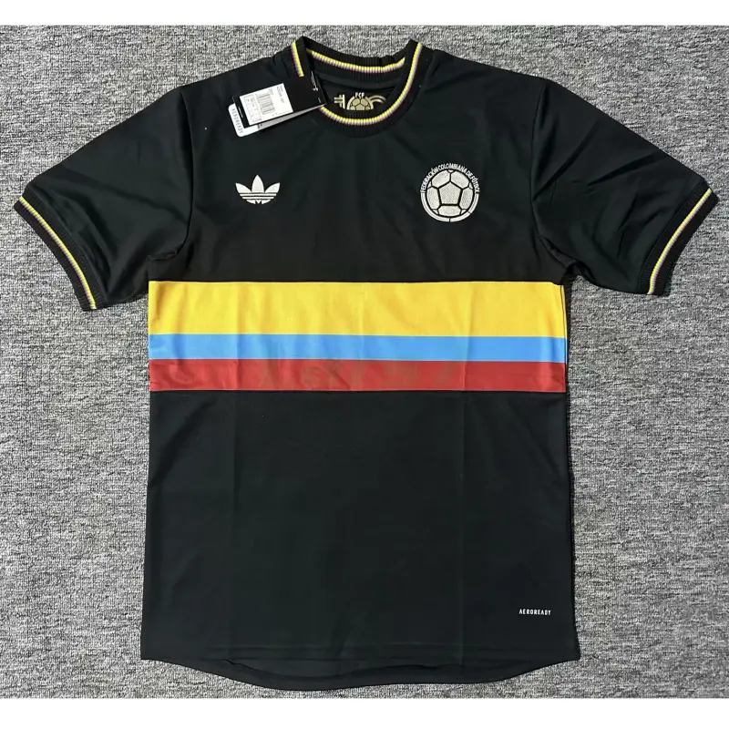 Camiseta Colombia 100 Aniversario Edición Negro