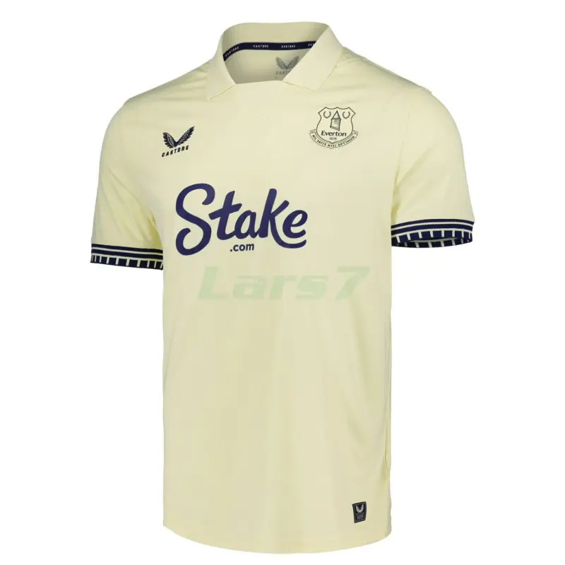 Camiseta Everton FC 2ª Equipación 2025/2026 Beige