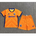 Camiseta Porto 2ª Equipación 2024/2025 Naranja Niño Kit
