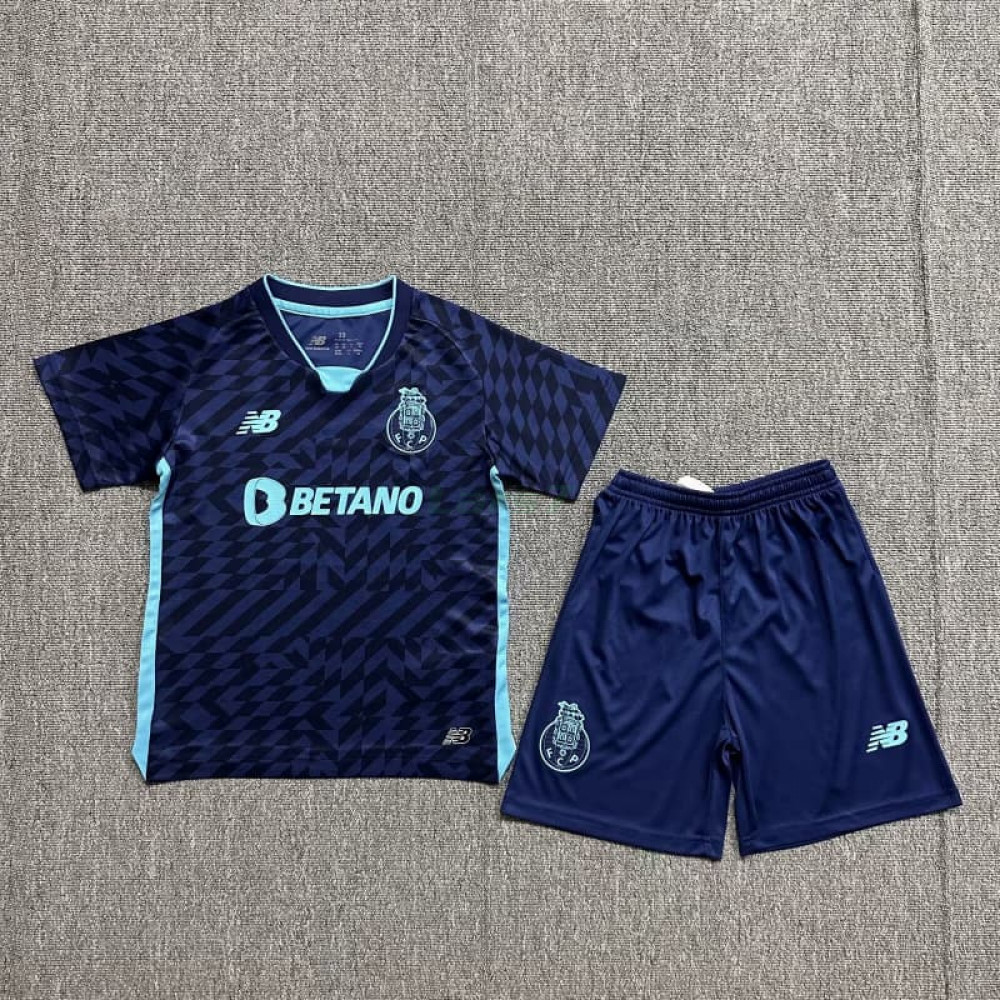 Camiseta Porto 3ª Equipación 2024/2025 Azul Niño Kit
