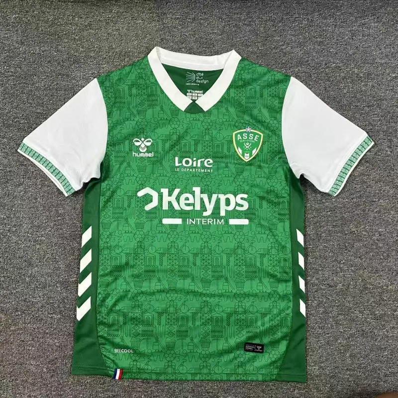 Camiseta Saint-Étienne 1ª Equipación 2025/2026 Verde