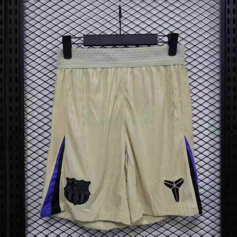 Pantalón Corto Barcelona 2025/2026 Oro (EDICIÓN JUGADOR)