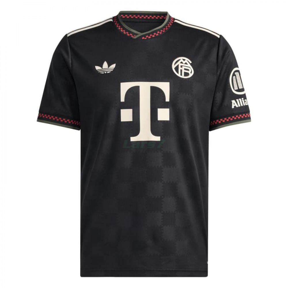 Camiseta Bayern Múnich 3ª Equipación 2025/2026 Negro