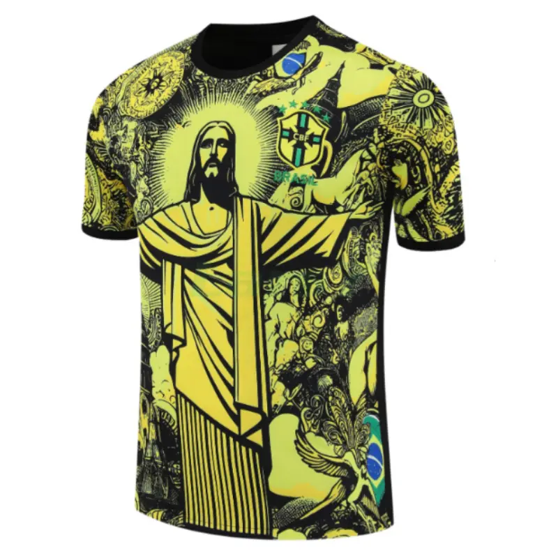 Camiseta Brasil 2025 Especial Edición Amarillo Camiseta Brasil 2025 Especial Edición Amarillo