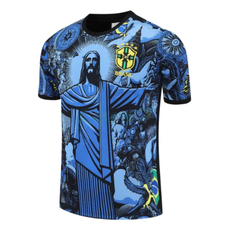 Camiseta Brasil 2025 Especial Edición Azul Camiseta Brasil 2025 Especial Edición Azul