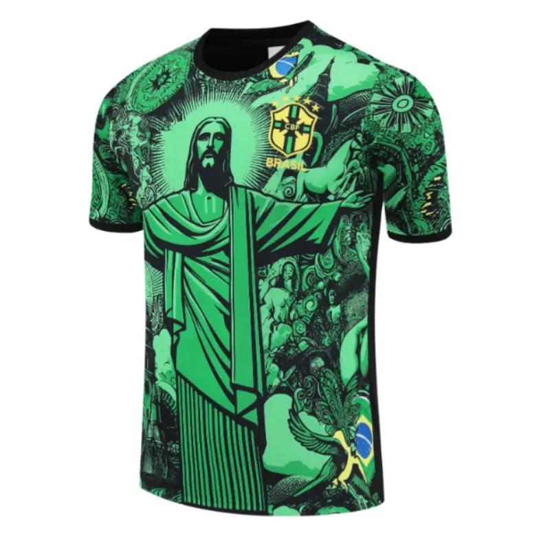 Camiseta Brasil 2025 Especial Edición Verde Camiseta Brasil 2025 Especial Edición Verde