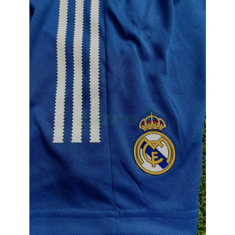 Camiseta Real Madrid 3ª Equipación 2025/2026 Azul Niño Kit (EDICIÓN JUGADOR)