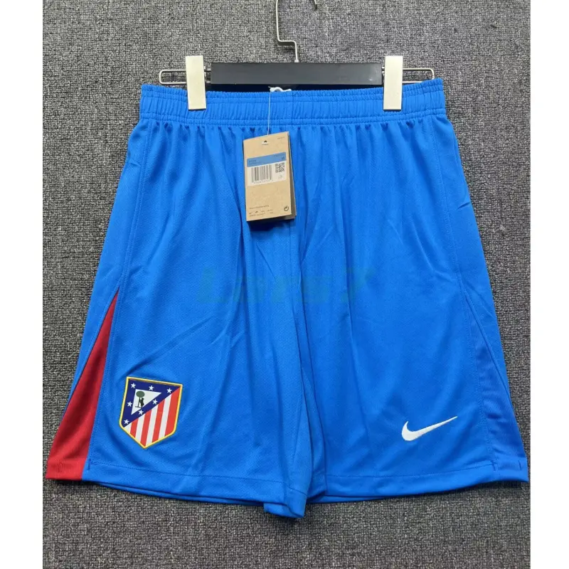 Pantalón Corto Atlético de Madrid 3ª Equipación 2025/2026 Azul Pantalón Corto Atlético de Madrid 3ª Equipación 2025/2026 Azul