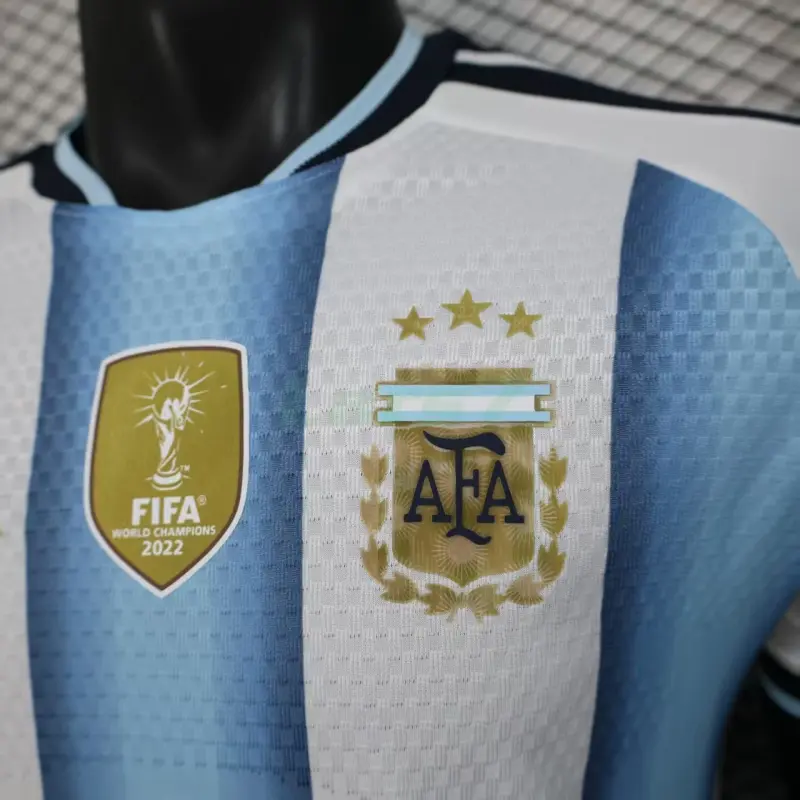 Camiseta Argentina 1ª Equipación 2026 Azul/Blanco (EDICIÓN JUGADOR)
