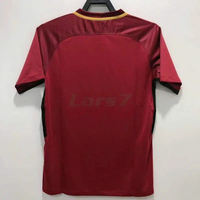 Camiseta AS Roma 1ª Equipación Retro 2017/18 Rojo