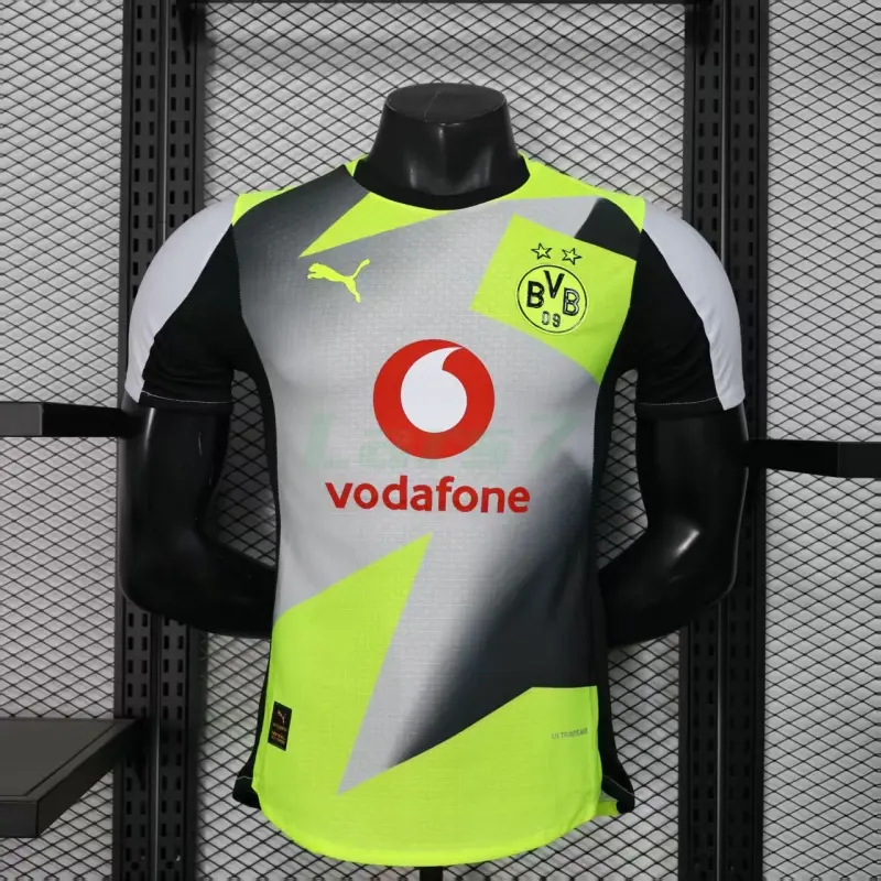 Camiseta Borussia Dortmund 2ª Equipación 2025/2026 Amarillo/Negro/Gris (EDICIÓN JUGADOR)