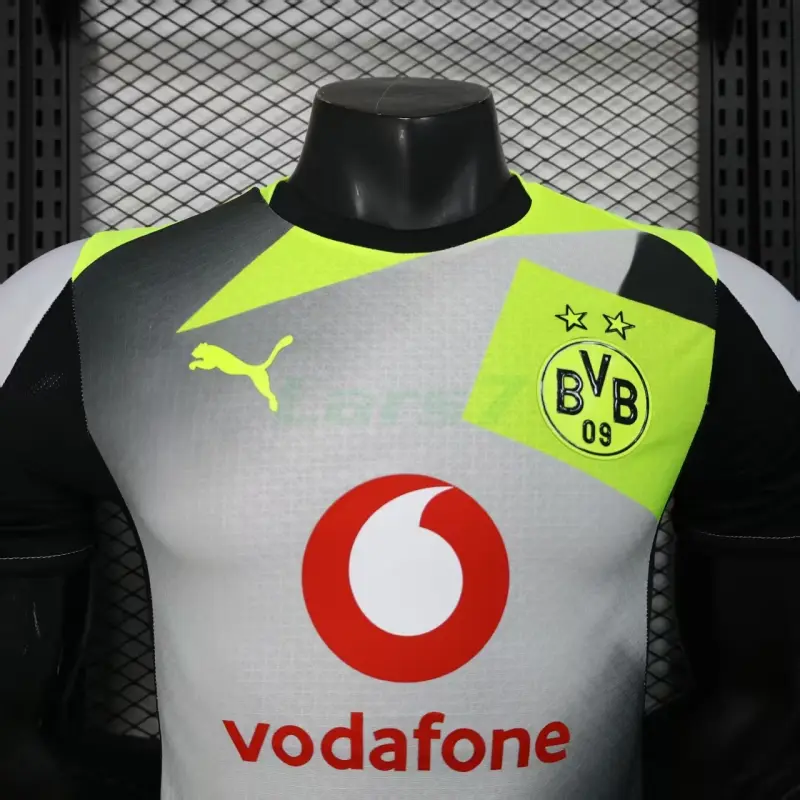 Camiseta Borussia Dortmund 2ª Equipación 2025/2026 Amarillo/Negro/Gris (EDICIÓN JUGADOR)