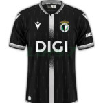 Camiseta Burgos CF 2ª Equipación 2025/2026 Negro/Blanco