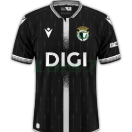 Camiseta Burgos CF 2ª Equipación 2025/2026 Negro/Blanco