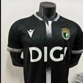 Camiseta Burgos CF 2ª Equipación 2025/2026 Negro/Blanco
