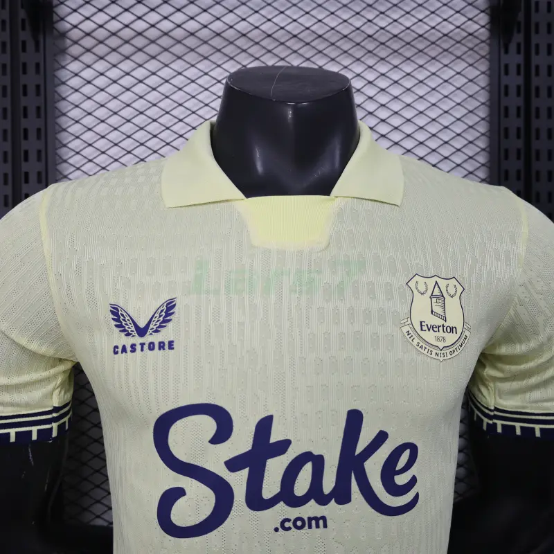Camiseta Everton FC 2ª Equipación 2025/2026 Beige (EDICIÓN JUGADOR)