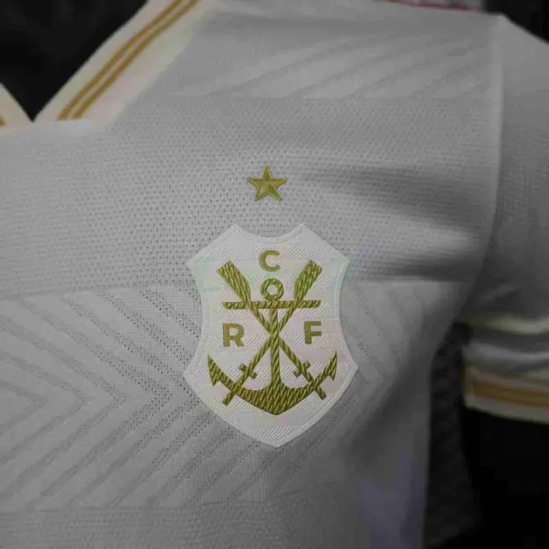 Camiseta Flamengo 3ª Equipación 2025/2026 Blanco Roto (EDICIÓN JUGADOR)