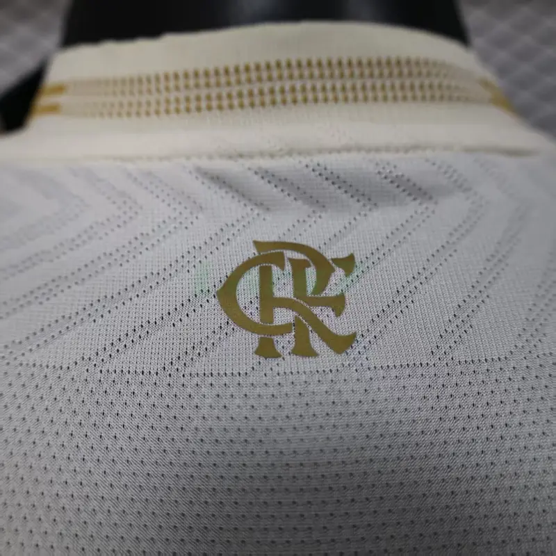 Camiseta Flamengo 3ª Equipación 2025/2026 Blanco Roto (EDICIÓN JUGADOR)