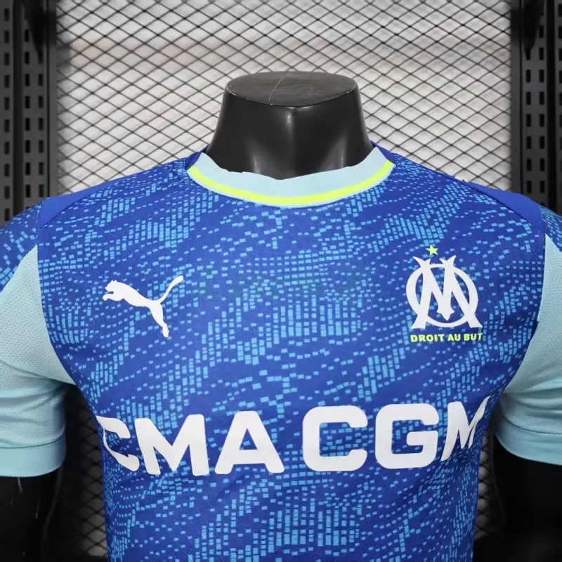 Camiseta Olympique Marsella 3ª Equipación 2025/2026 Azul (EDICIÓN JUGADOR)