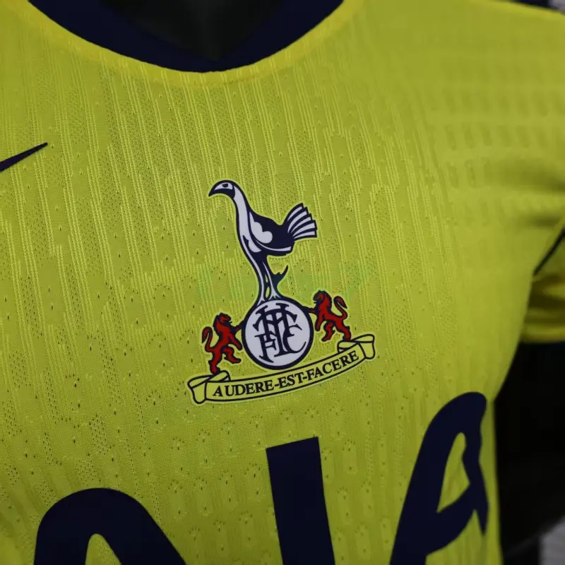 Camiseta Tottenham Hotspur 3ª Equipación 2025/2026 Amarillo (EDICIÓN JUGADOR)