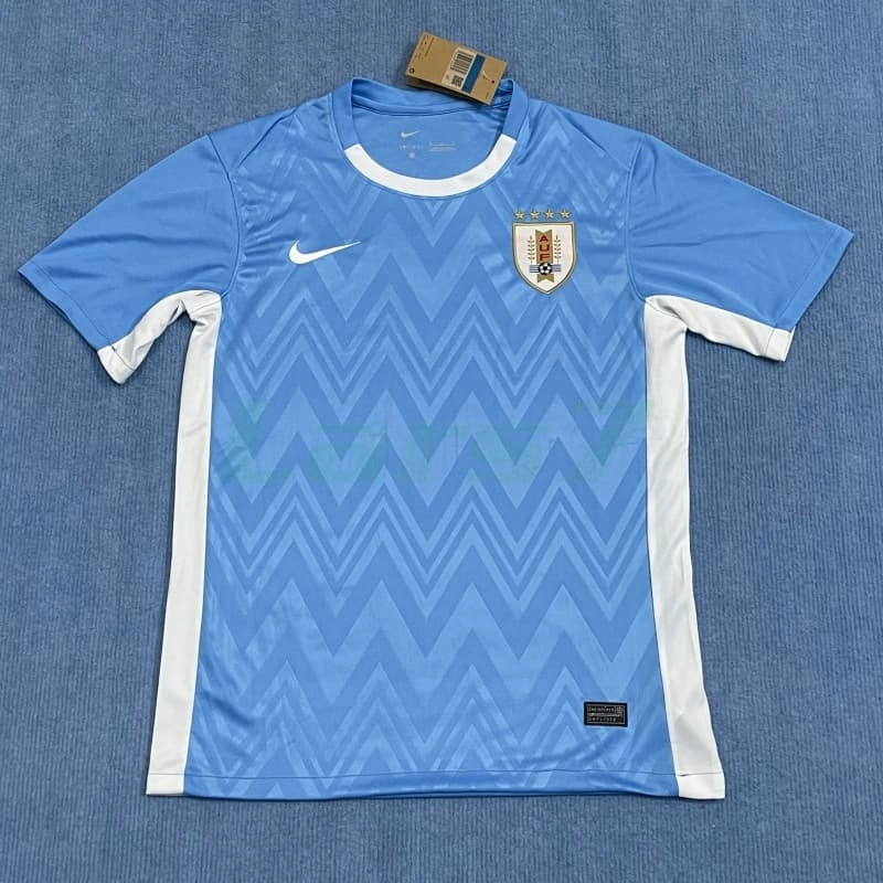 Camiseta Uruguay 1ª Equipación 2026 Azul/Blanco