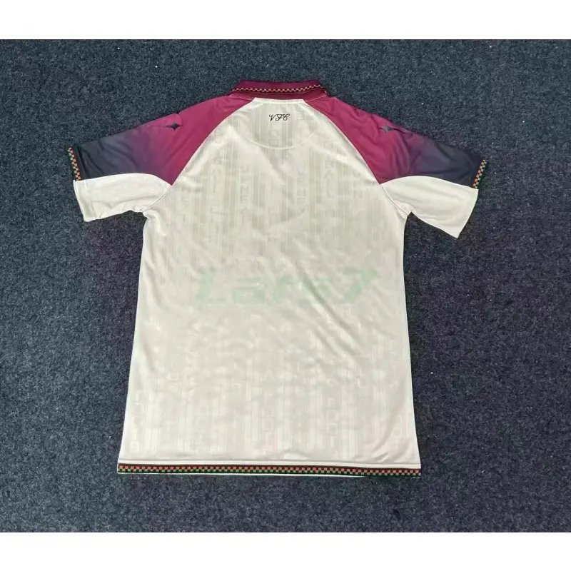 Camiseta Venezia FC 2ª Equipación 2025/2026 Beige/Rojo Oscuro
